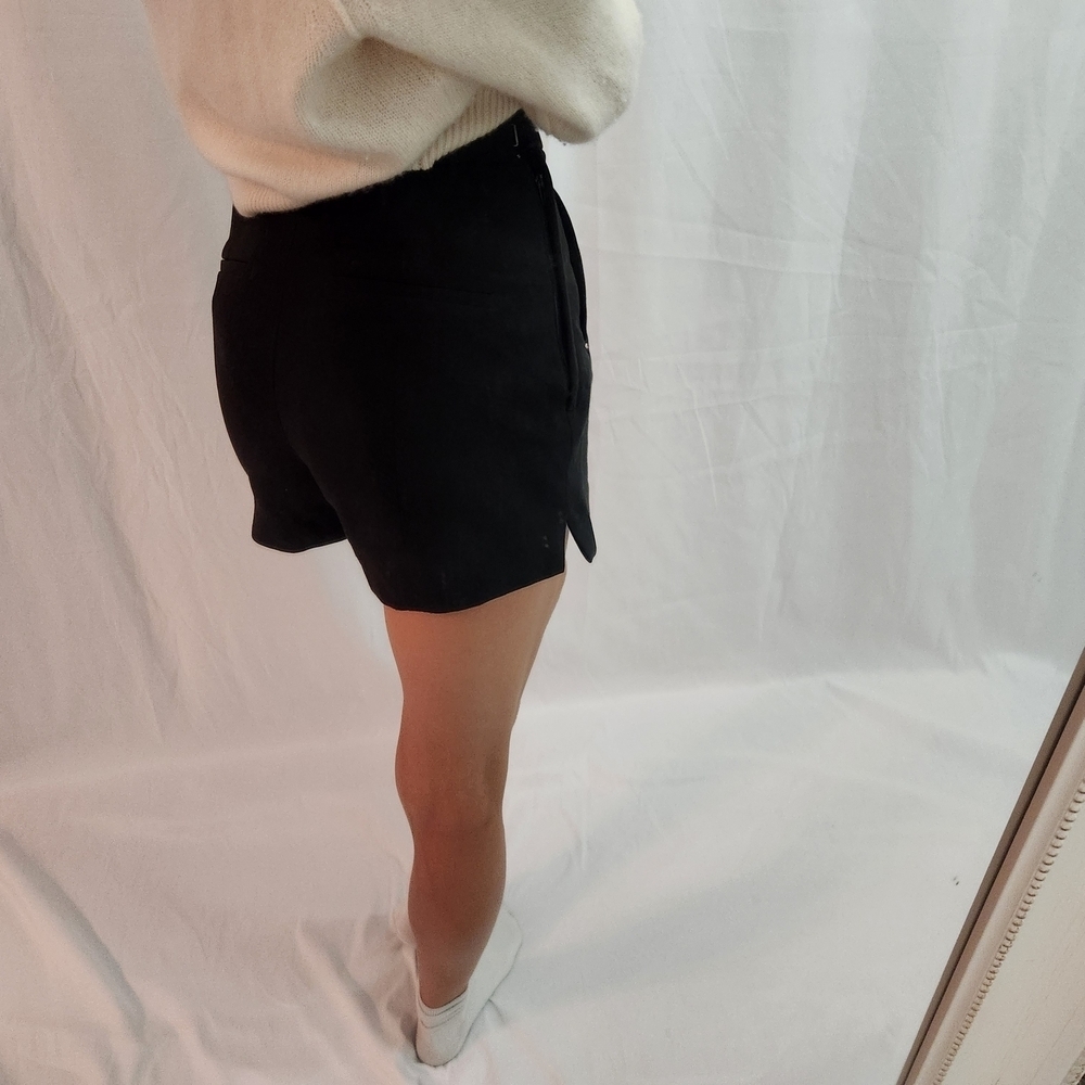 Black Women's Shorts High Waisted Pockets Fashion - Picture 5 of 10